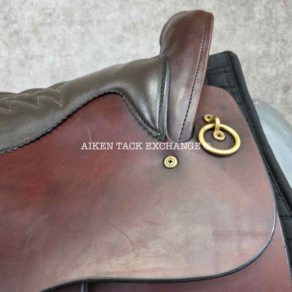 **SOLD** 2008 Tucker 146 River Plantation Endurance Trail Saddle, 17.5" Seat, Medium Tree - Semi QH Bars
