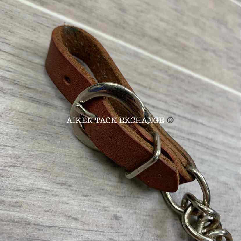 Leather Curb Chain
