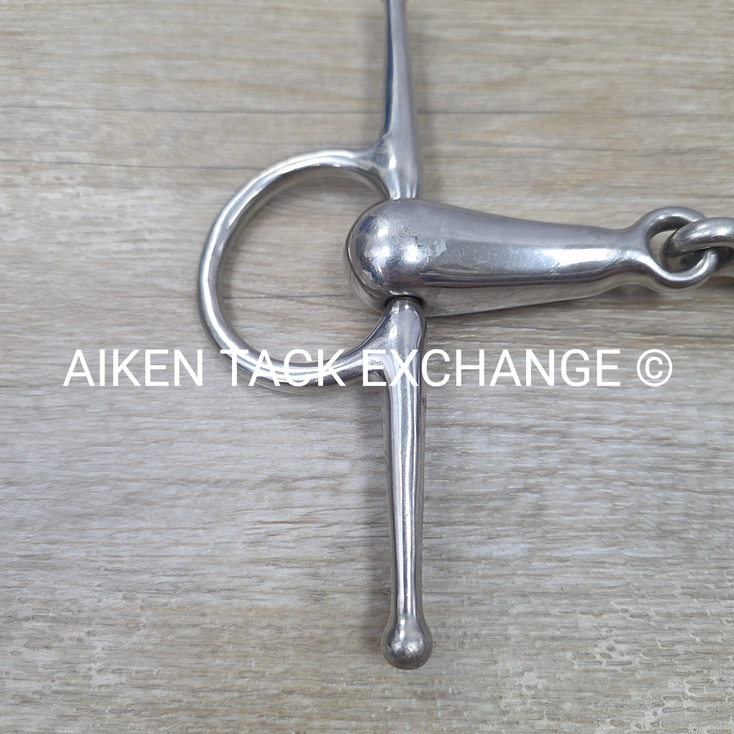 Stubben Single Joint Hollow Full Cheek Bit 5"