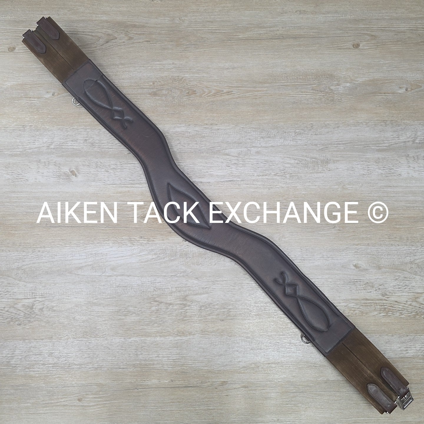 Total Saddle Fit Anatomic Shoulder Relief Girth, Brown, 56"