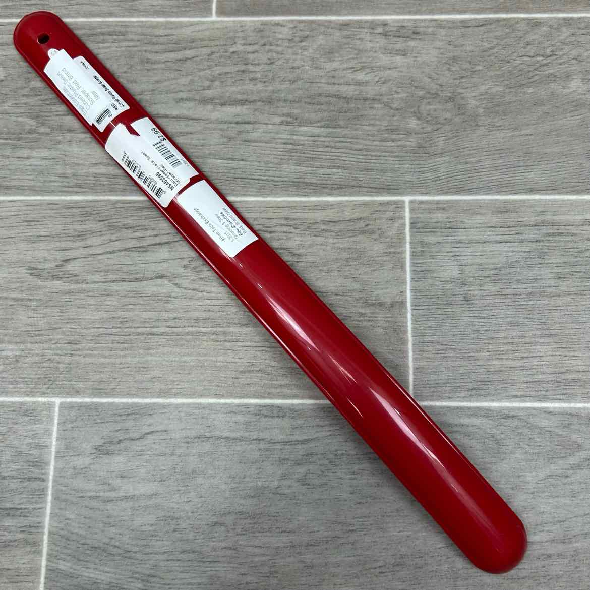 Equi-Essentials Curved Plastic Sweat Scraper, Red, Brand New
