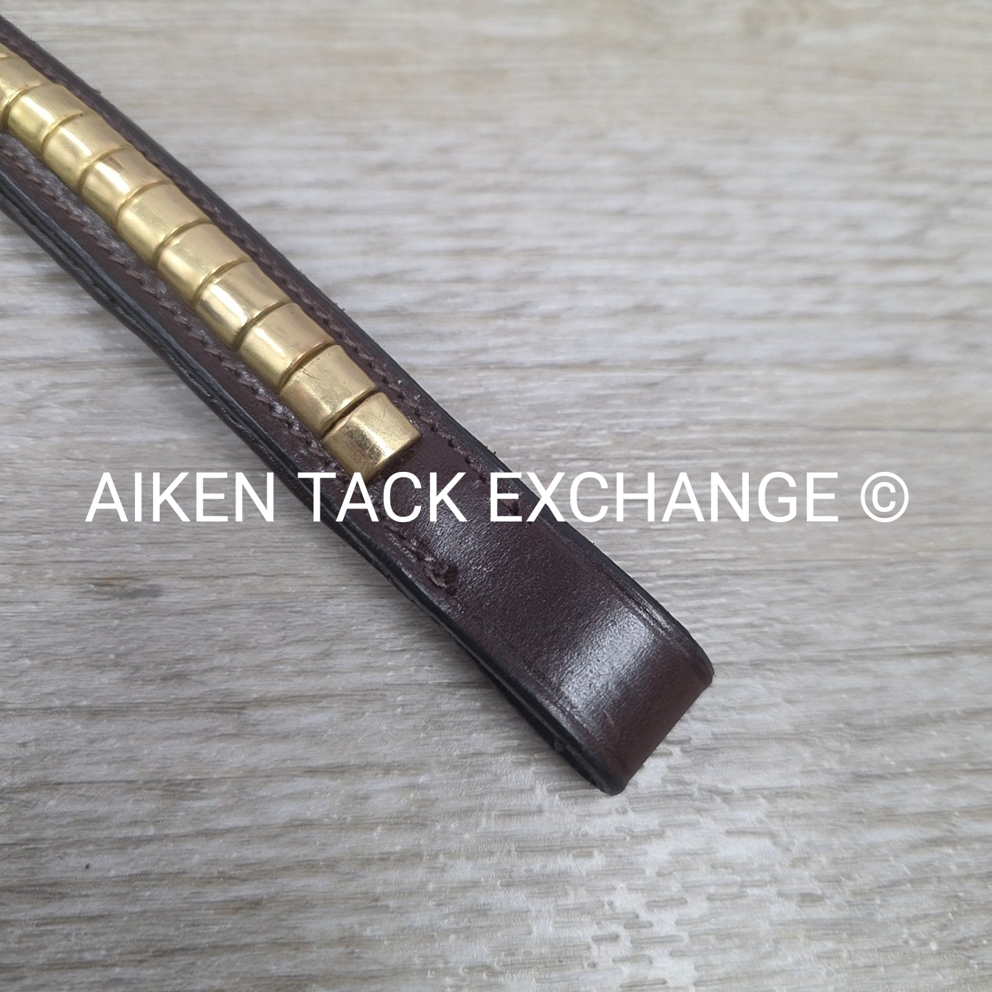 Nunn Finer Clincher Browband, Brown, Size Full