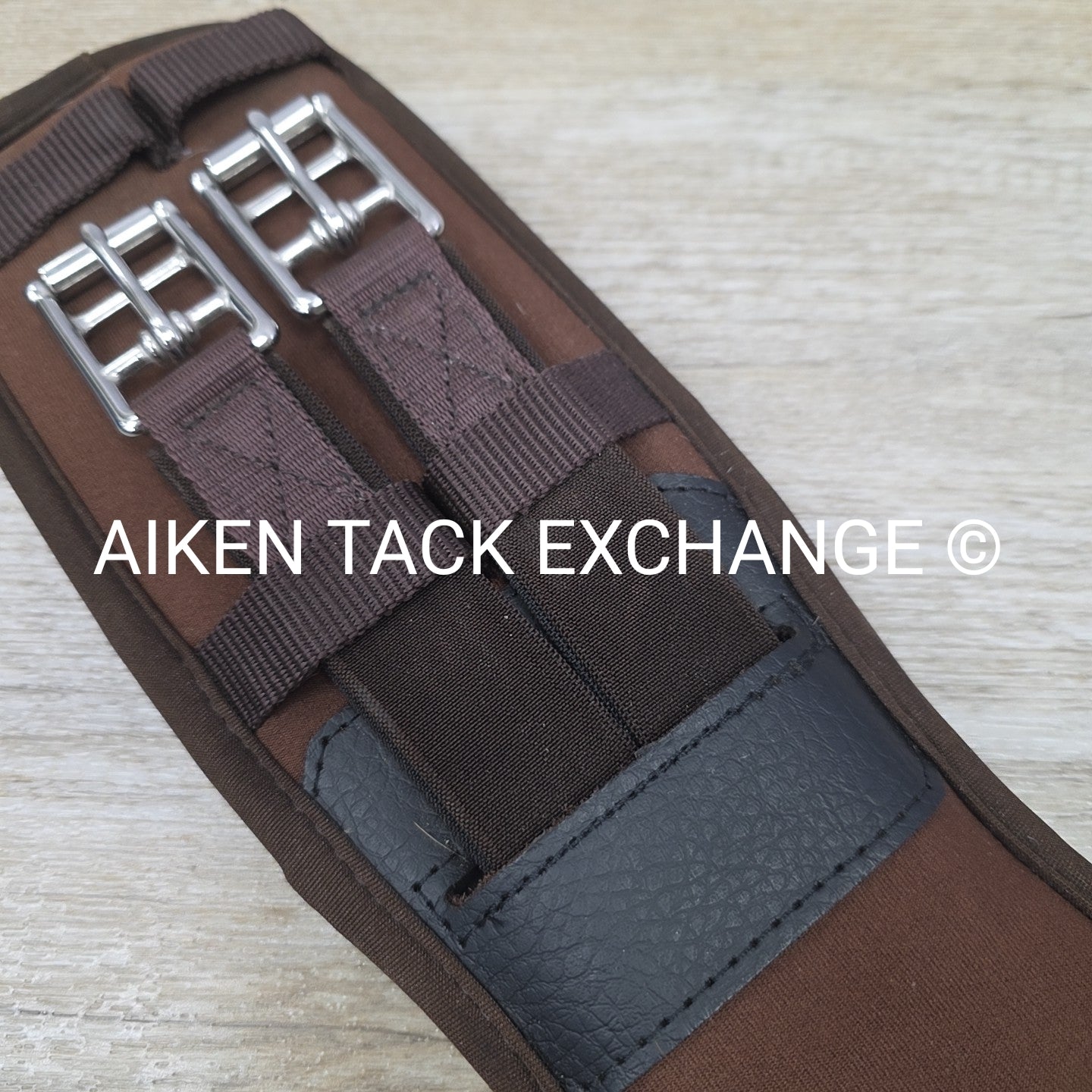 Collegiate Memory Foam Dressage Girth, Brown, 26"