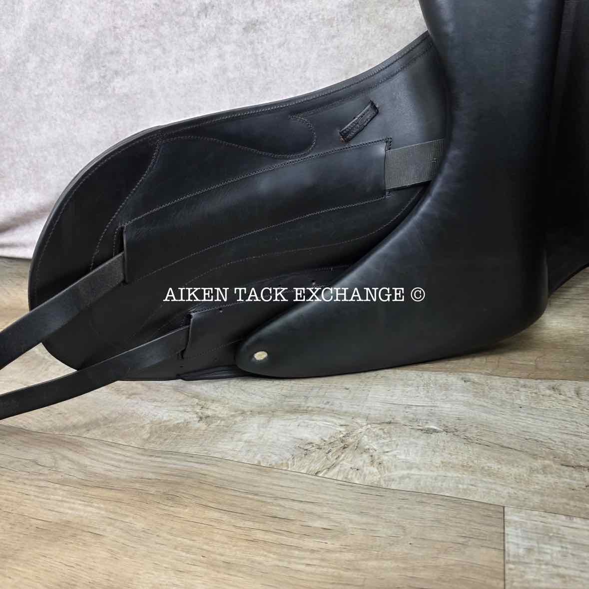 2011 Stackhouse Monoflap Dressage Saddle, 17" Seat, Medium Narrow Tree