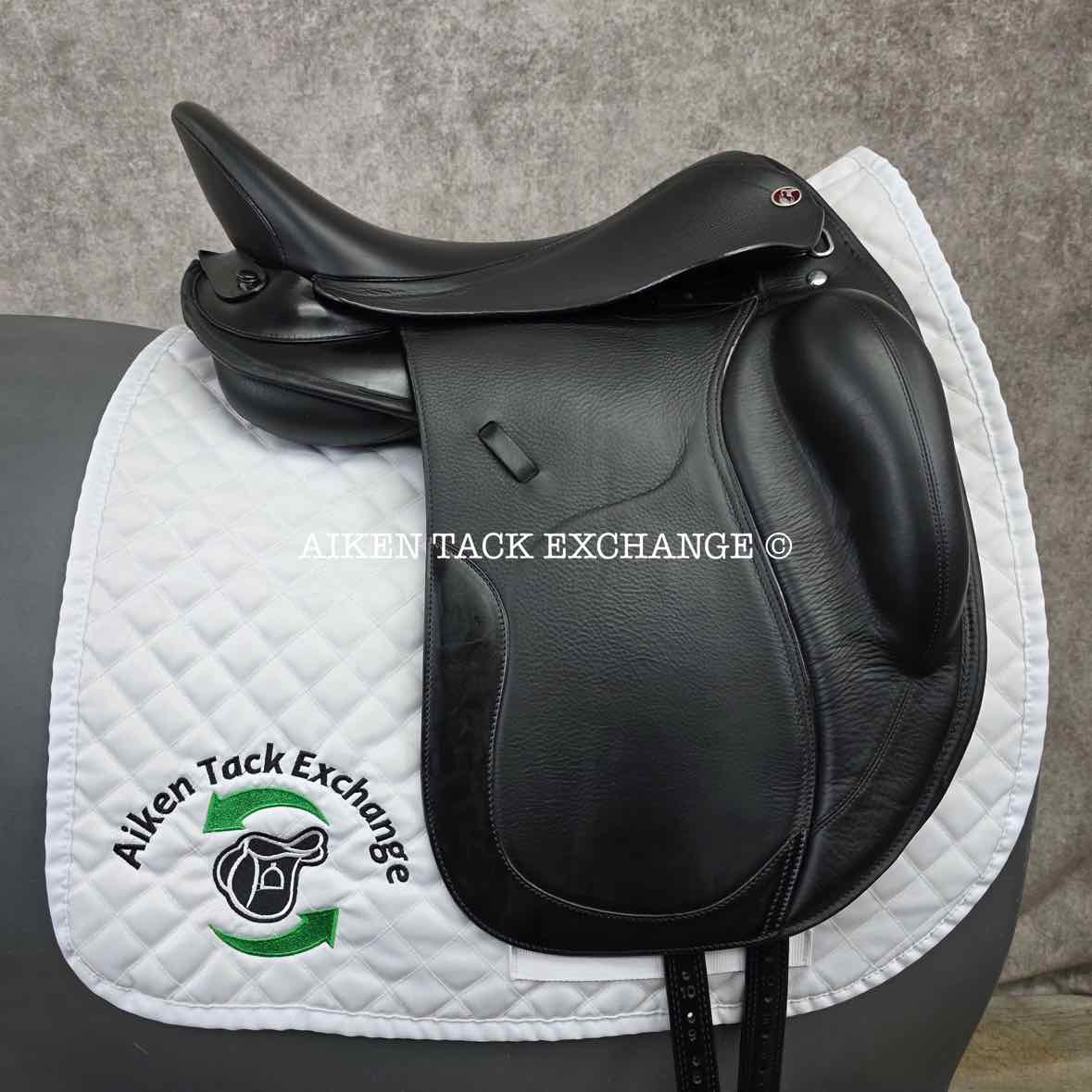 Kieffer Brugge Dressage Saddle, 18" Seat, Medium Tree