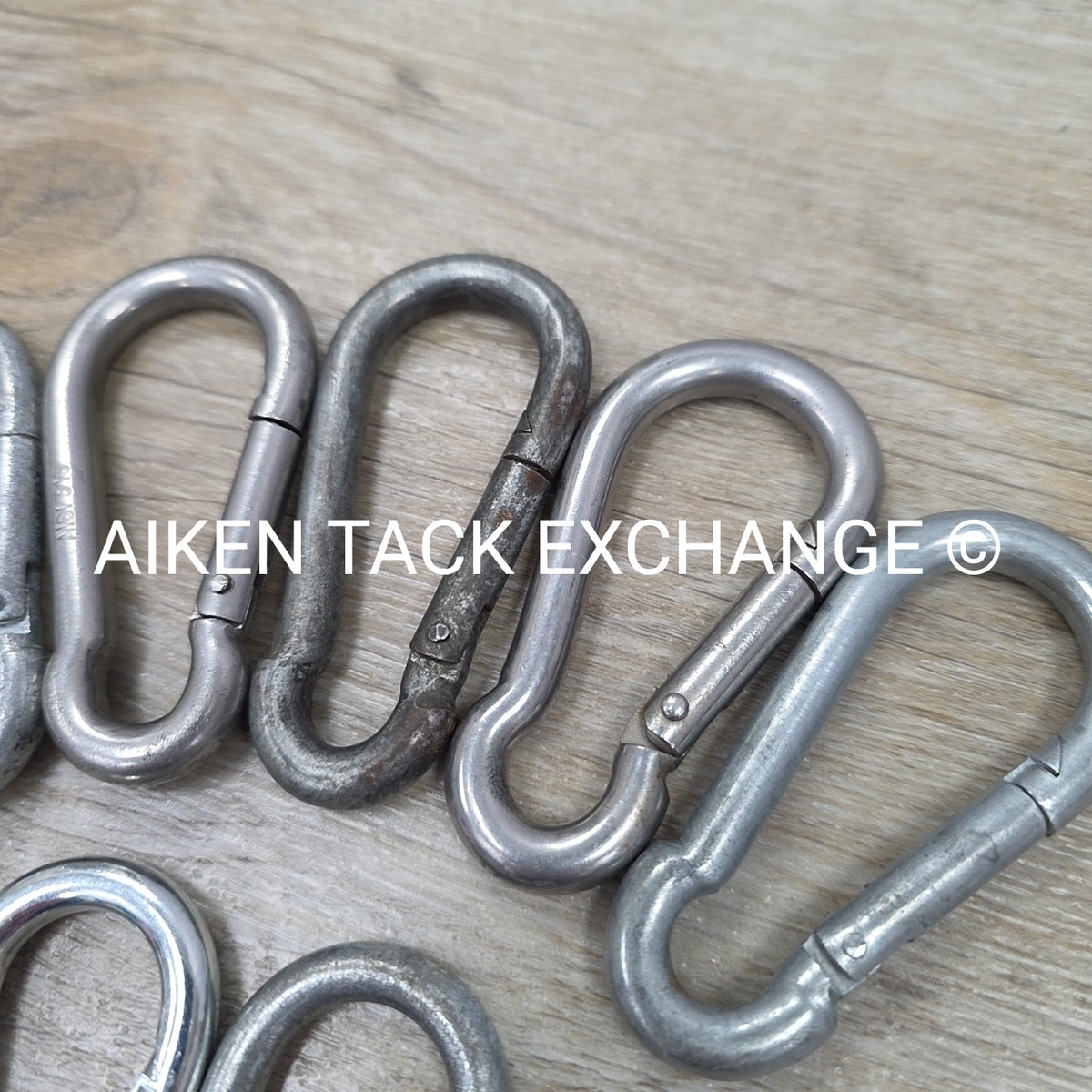 BARGAIN BUNDLE: 7 Carabiner Clips, Assorted Sizes