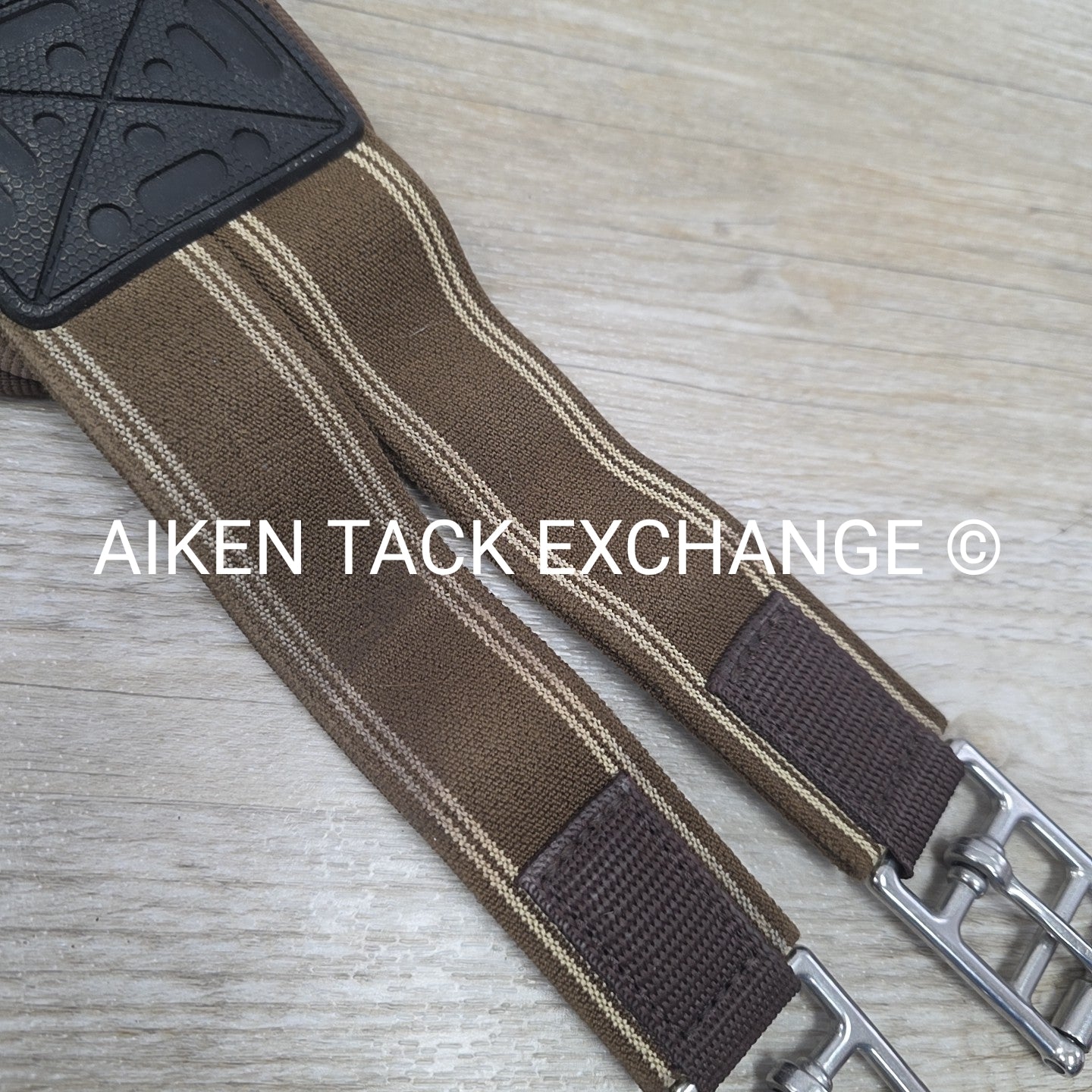 Majyk Equipe 'Tucksafe' Belly Guard Stud Guard Girth, Brown, 56"