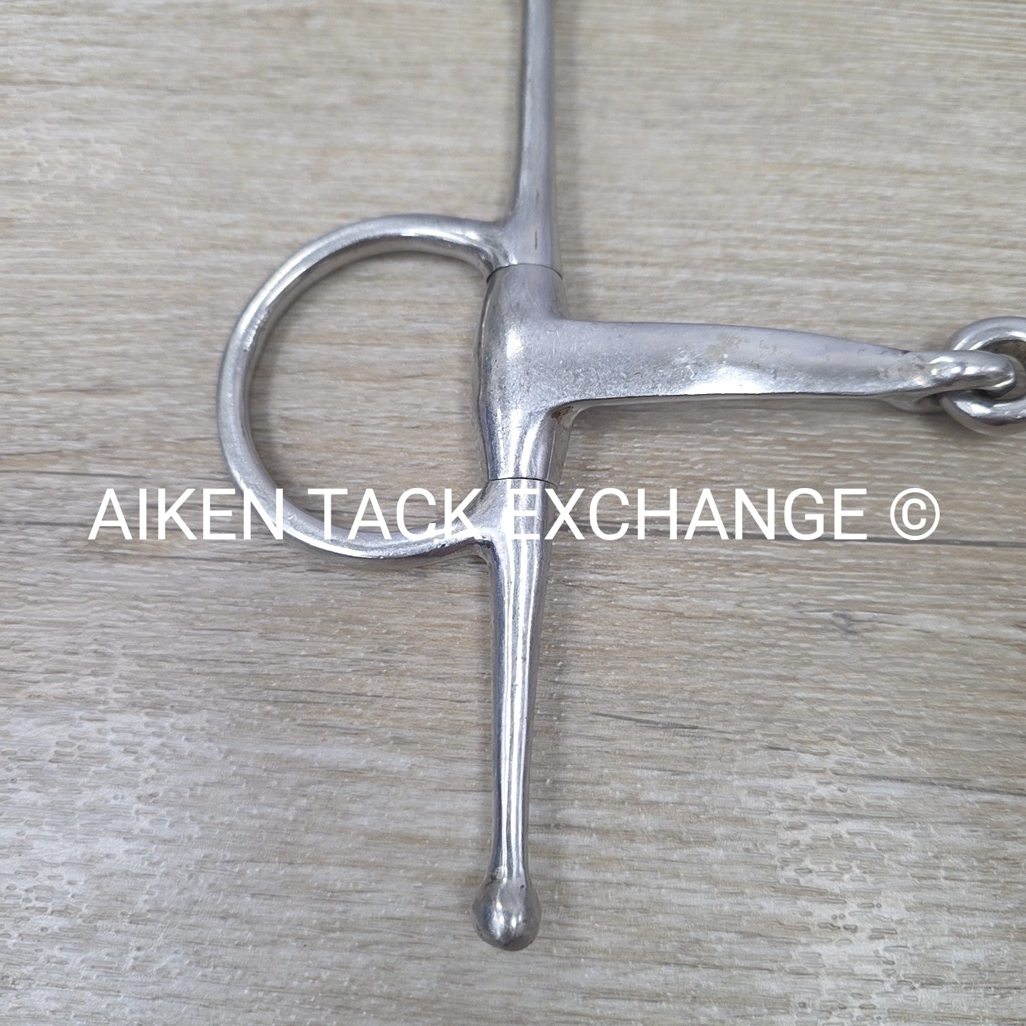Single Joint Triangle Mouth Full Cheek Bit 5"