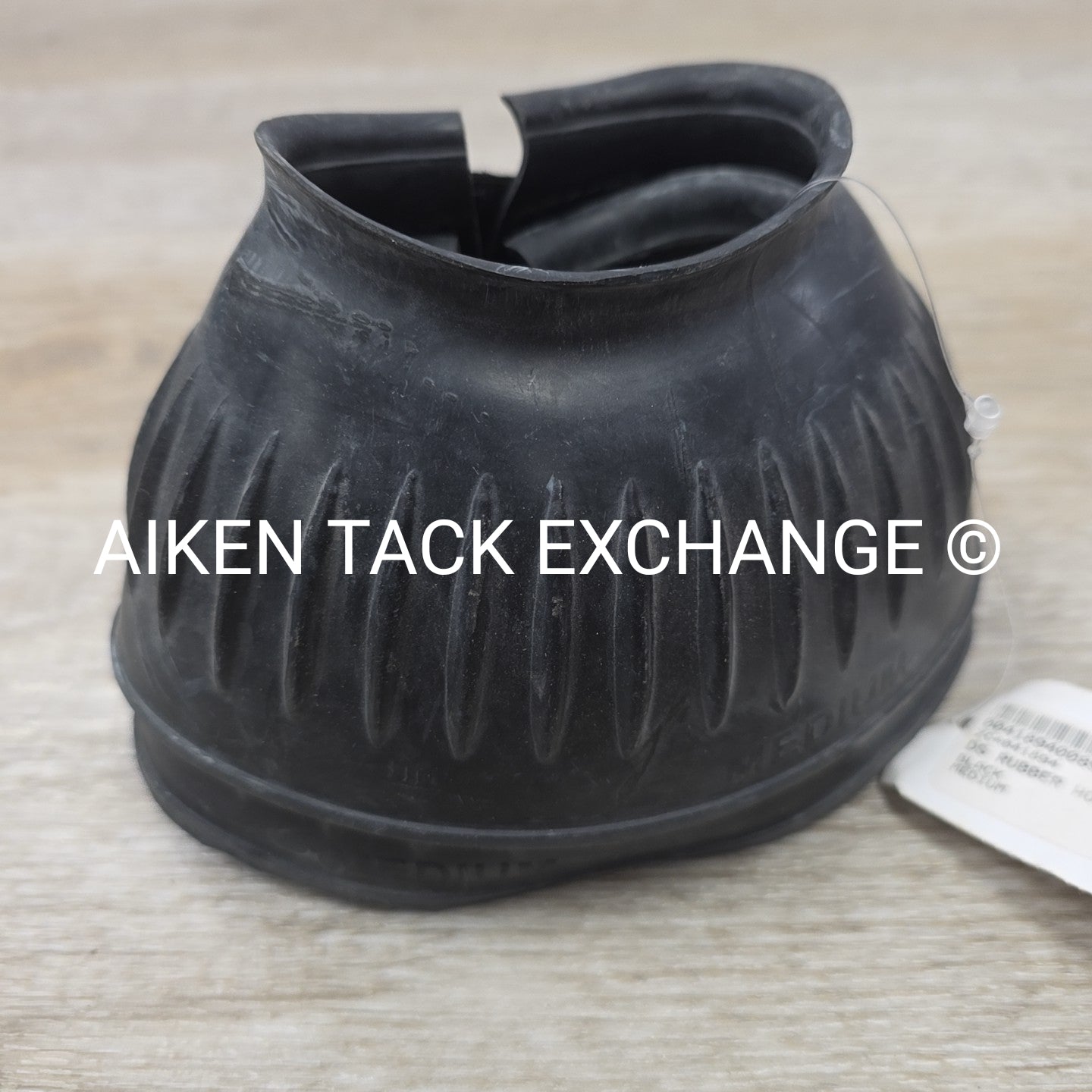 Dover Saddlery Rubber Velcro Bell Boots, Size Medium