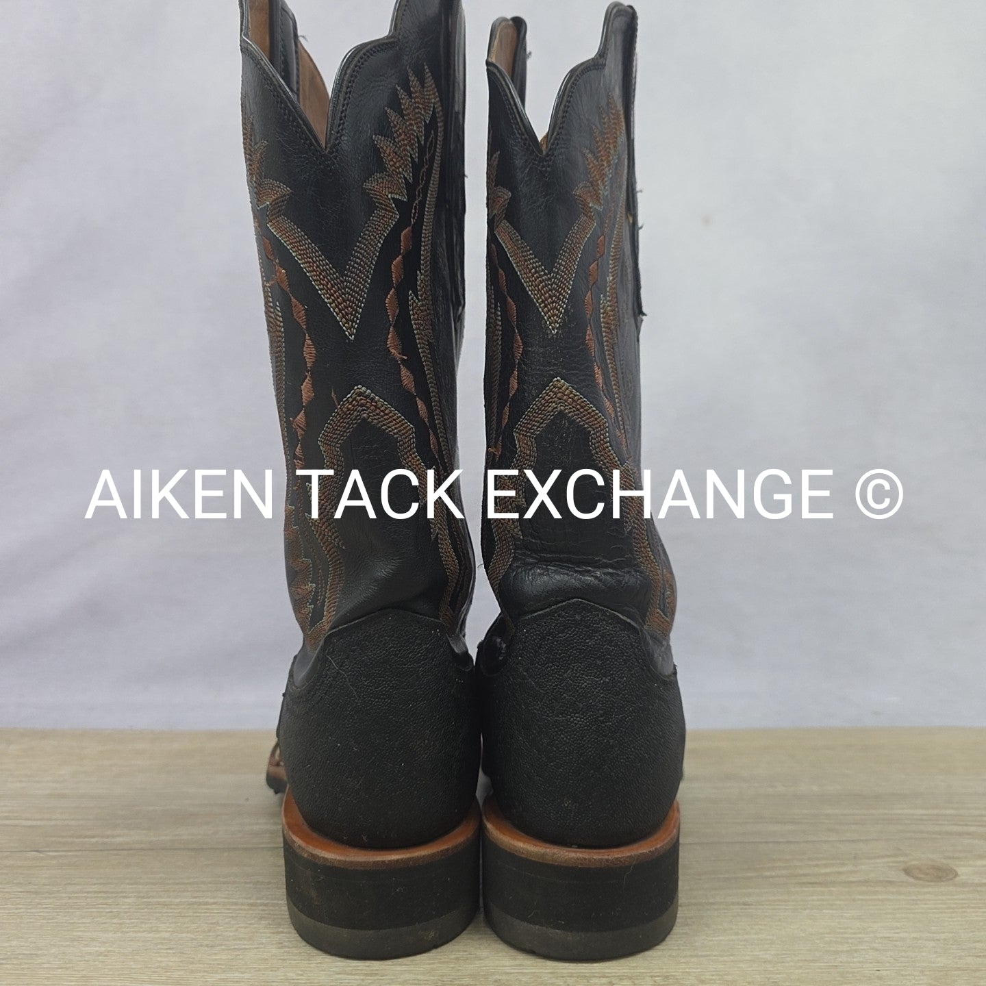 Lucchese Ostrich Boots, Size 6.5