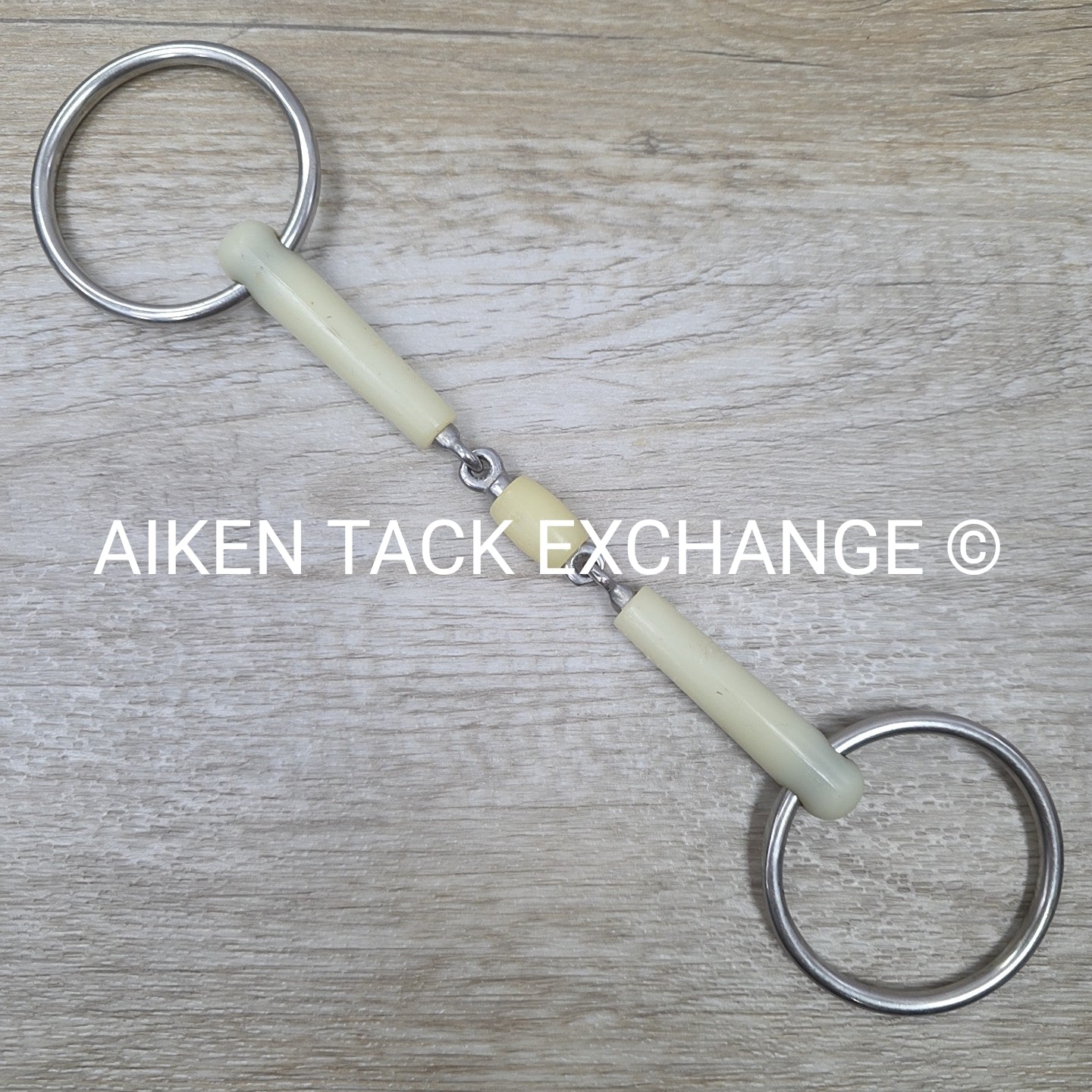 Happy Mouth Double Joint Loose Ring Bradoon Bit 6"