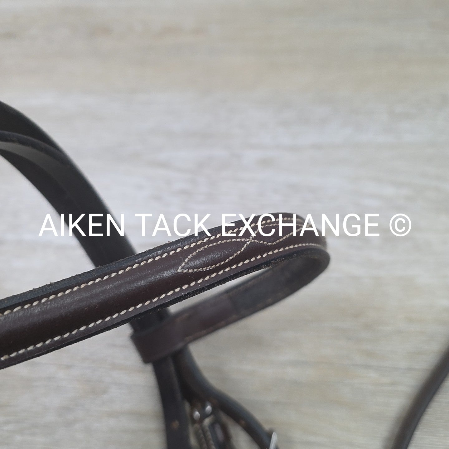 Fancy Stitched Bridle with Matching Laced Reins, Brown, Size Pony