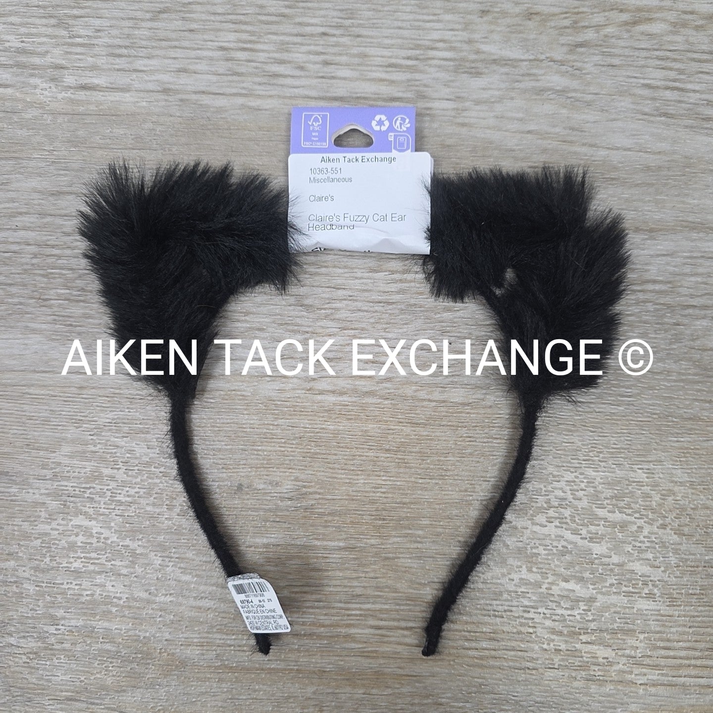 Claire's Fuzzy Cat Ear Headband