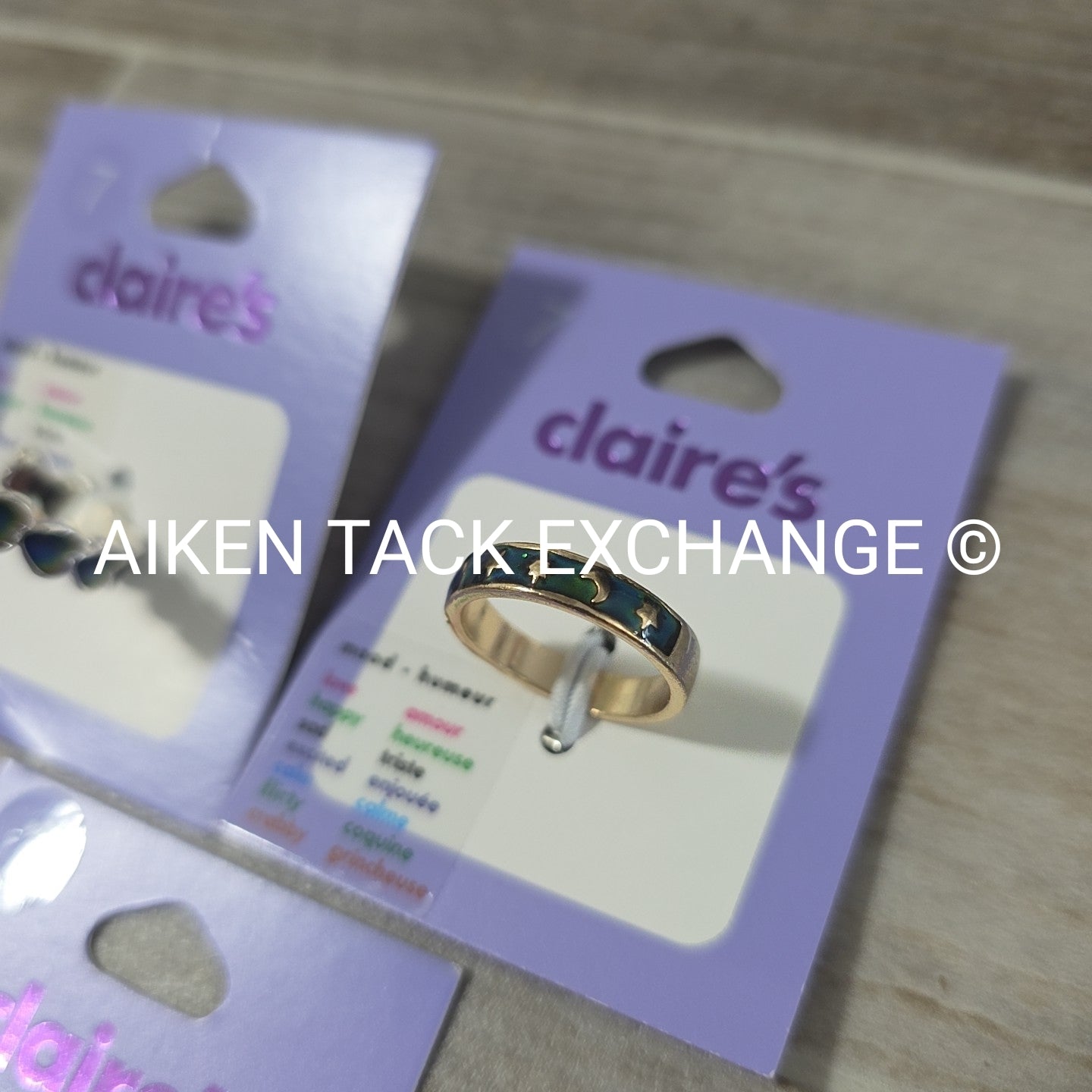Claire's Mood Rings (3) - Size 7