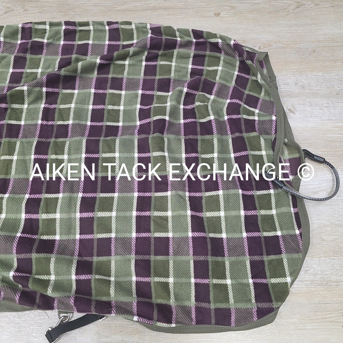 EOUS Plaid Fleece Cooler, 81"