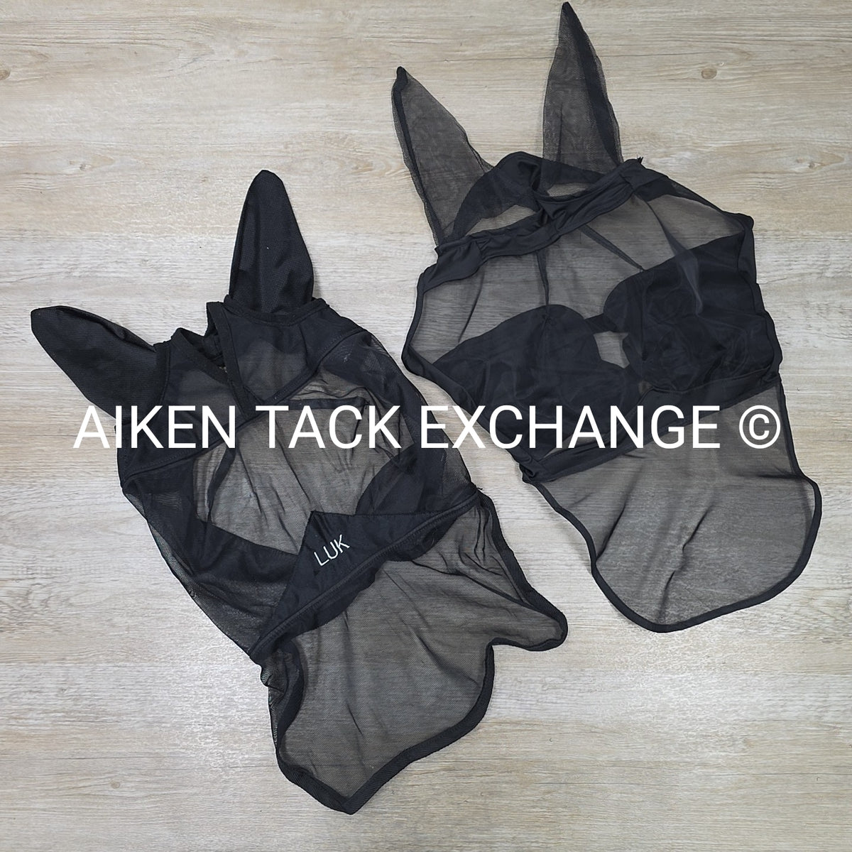 BARGAIN BUNDLE: Cashel & Unknown Brand Fly Mask with Nose & Ears, Size X-Large