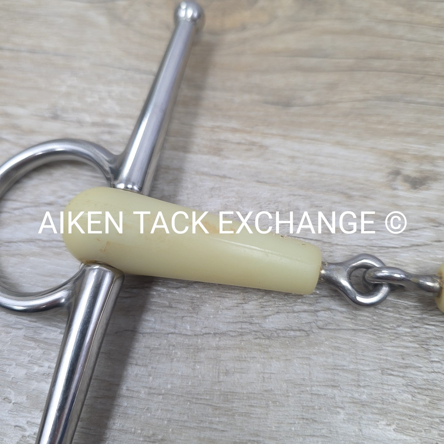 Happy Mouth Single Joint Full Cheek Bit, 5.25" (Has Chew Marks)