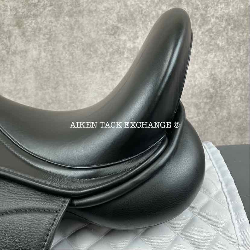 2024 Sella Soleil Passagio Dressage Saddle, 17" Seat, MW/W Tree, Wool Flocked Panels