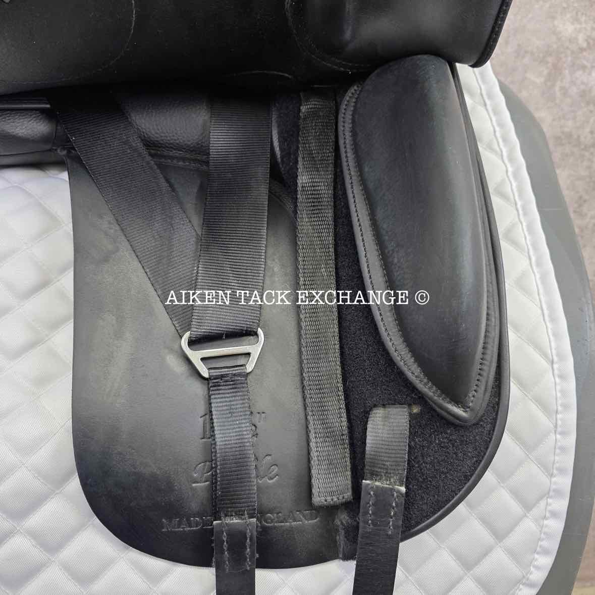 Patrick Profile Dressage Saddle, 17.5" Seat, Adjustable Tree - Changeable Gullet, Wool Flocked Panels
