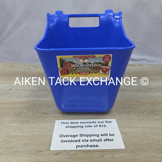 Little Giant Plastic Hook Over Feeder, 12 Qt
