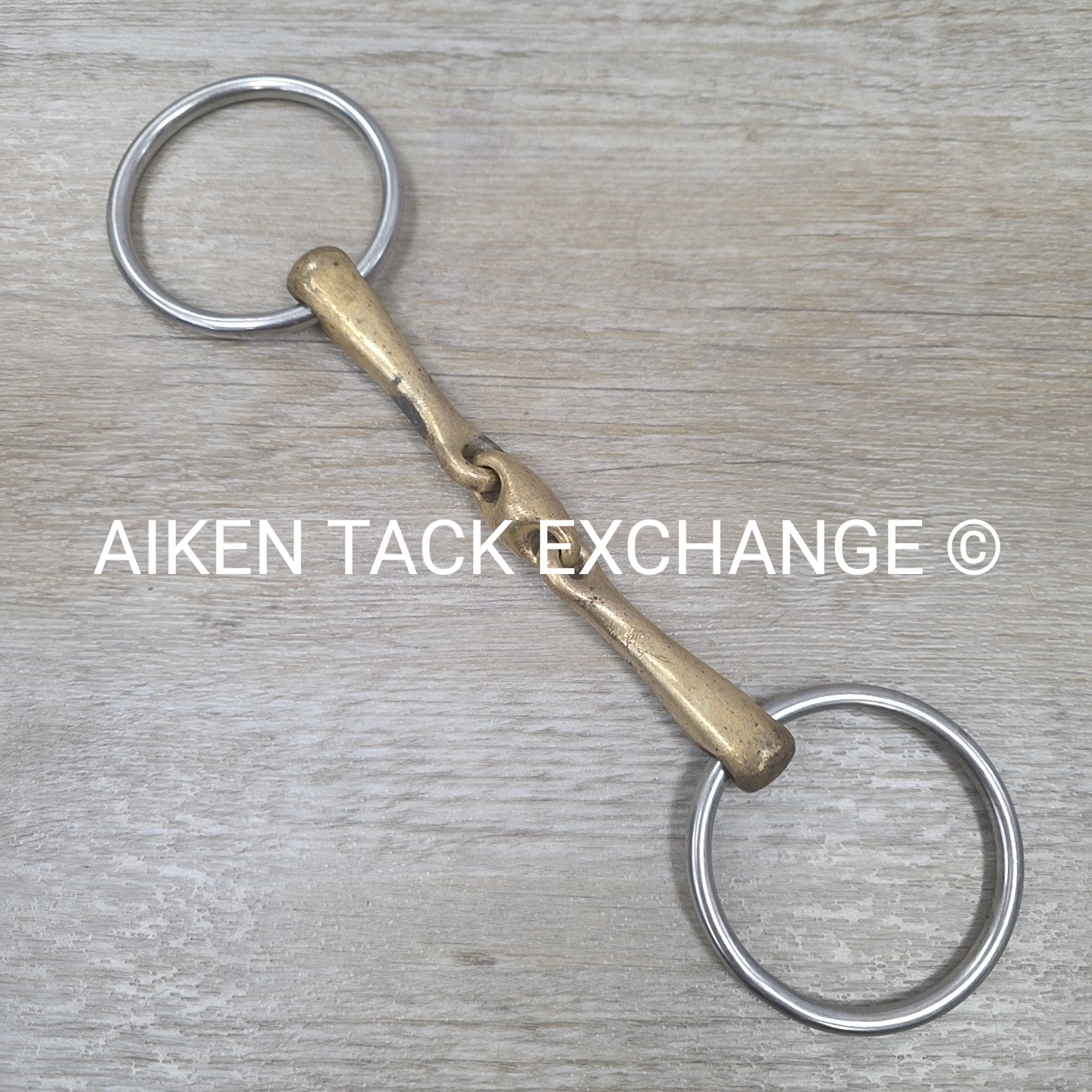 Herm Sprenger KK Ultra Aurigan Double Joint Loose Ring Bit 6"