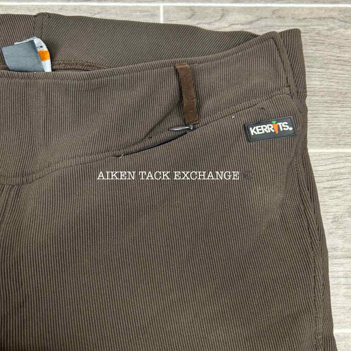 Kerrits Microcord Full Seat Breeches, Women's XLarge