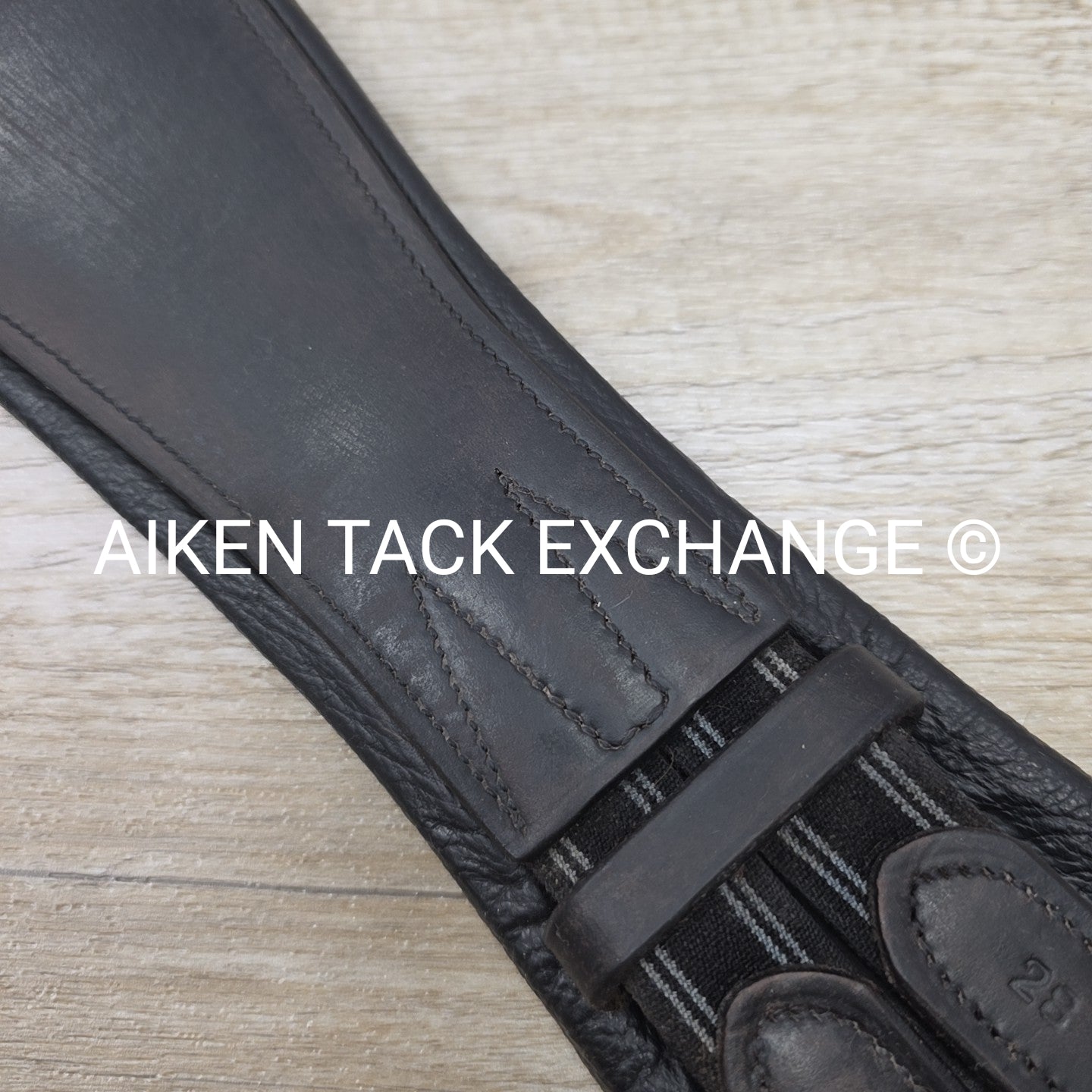 KL Select Red Barn Smart Girths, Black, 28"
