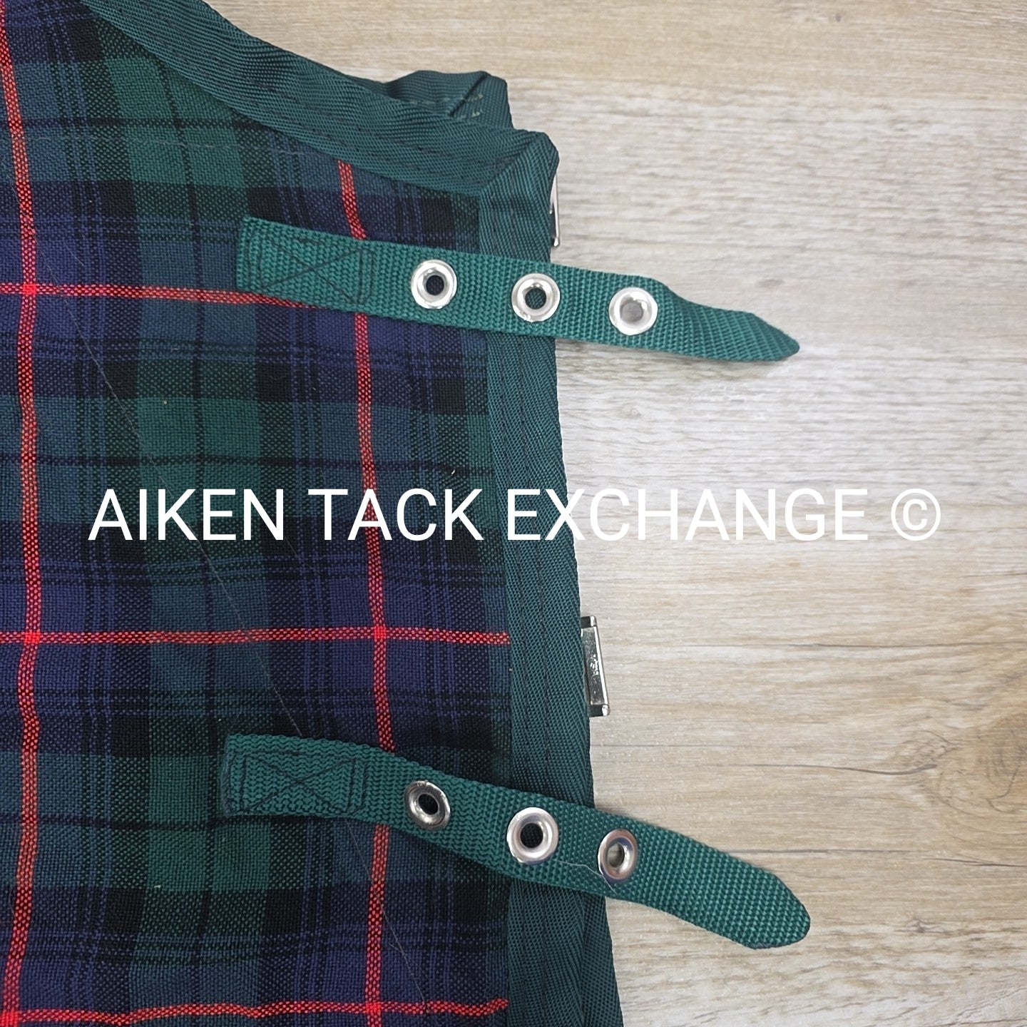 5/A Baker Original Tartan Plaid Stable Sheet, Size 72"