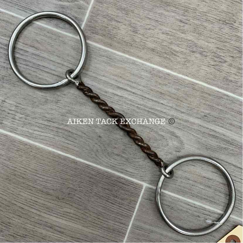 Single Joint Sweet Iron Twisted Wire Loose Ring Bit 5"