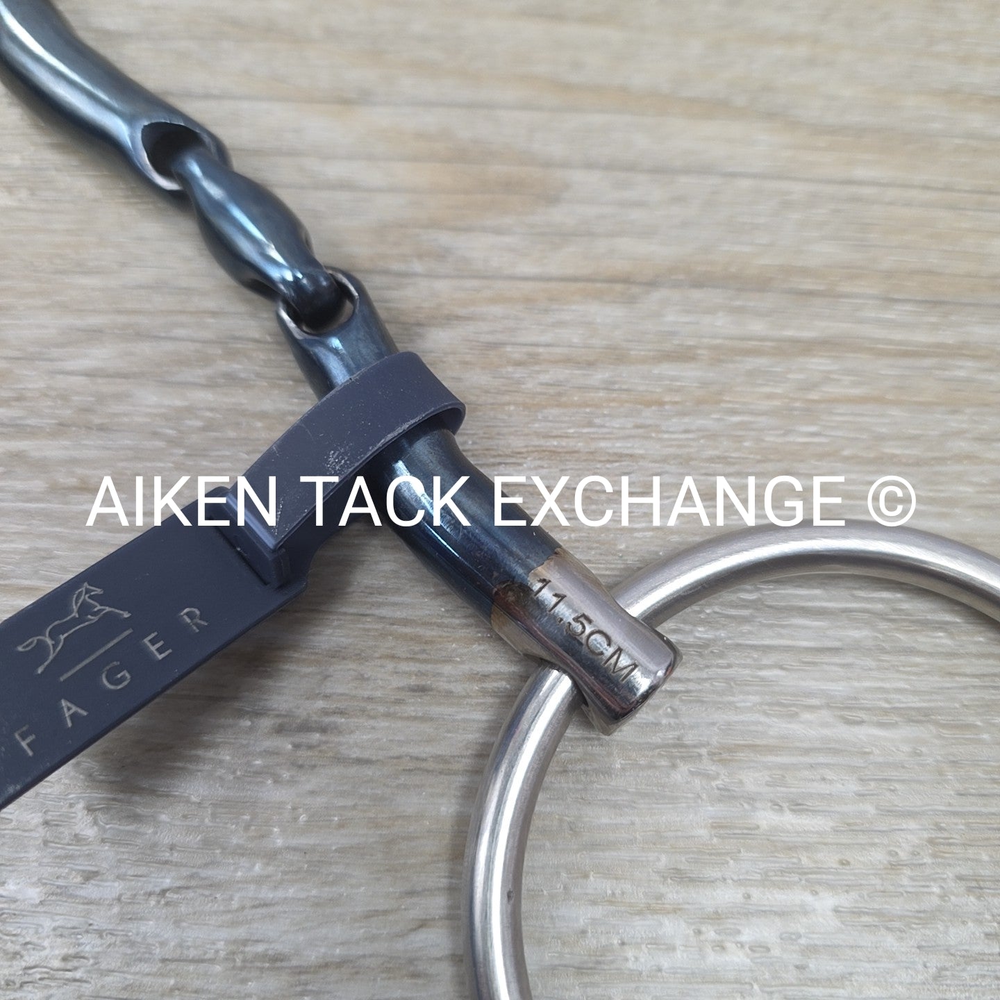 Fager Marcus Sweet Iron Double Joint Loose Ring Bit 4.5"