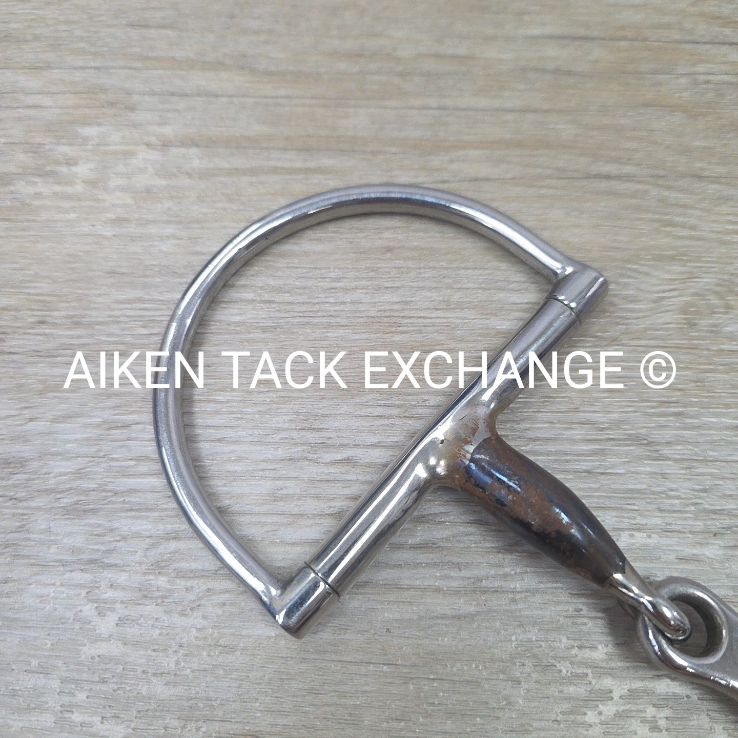 French Link Sweet Iron D Ring Bit 5"