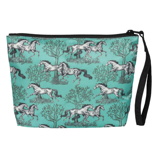 AWST Int'l Lila Toile Accessory Bag: Green / STD