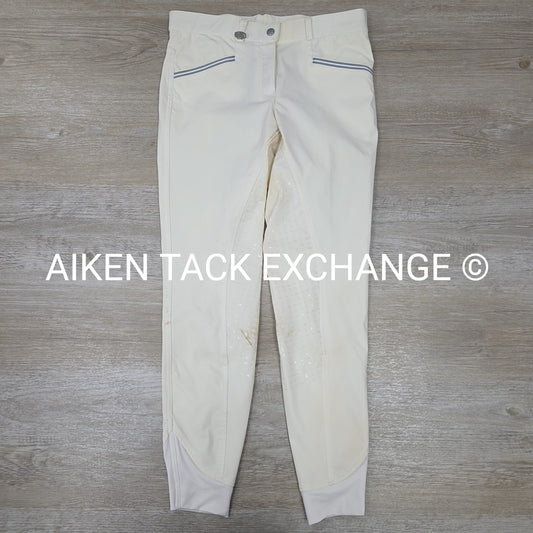 KL Select USG Silicone Grip Full Seat Breeches, Size 26