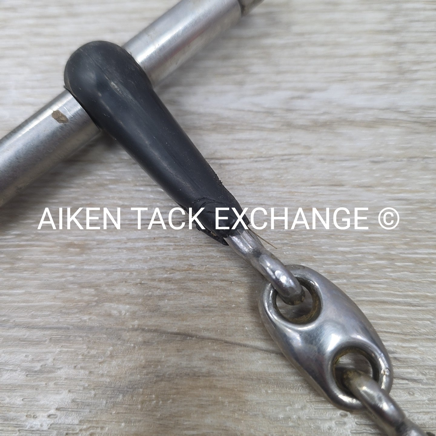 Centaur Double Joint Rubber D Ring Bit 5.5" (Has Chew Marks)