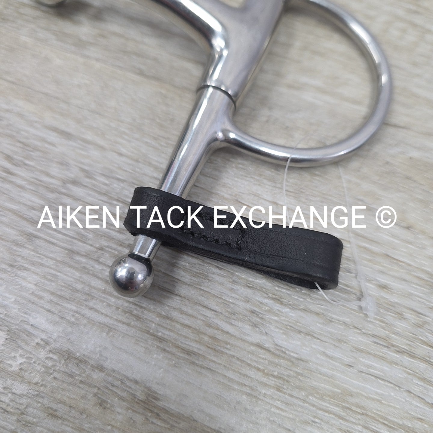 Korsteel Single Joint Full Cheek Bit with Keepers, 5"