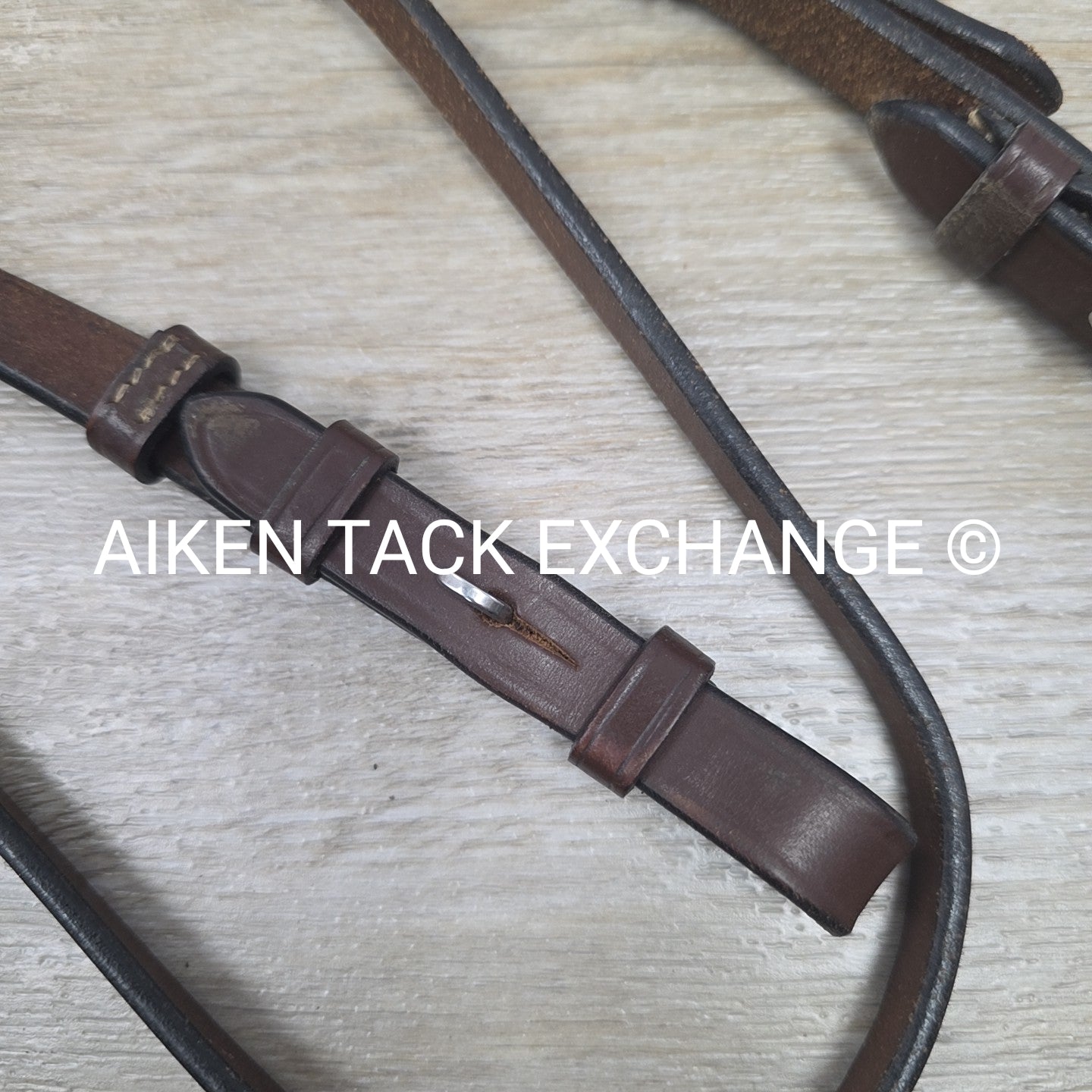 Fancy Stitched Square Raised Bridle, No Browband, No Reins, Size Cob