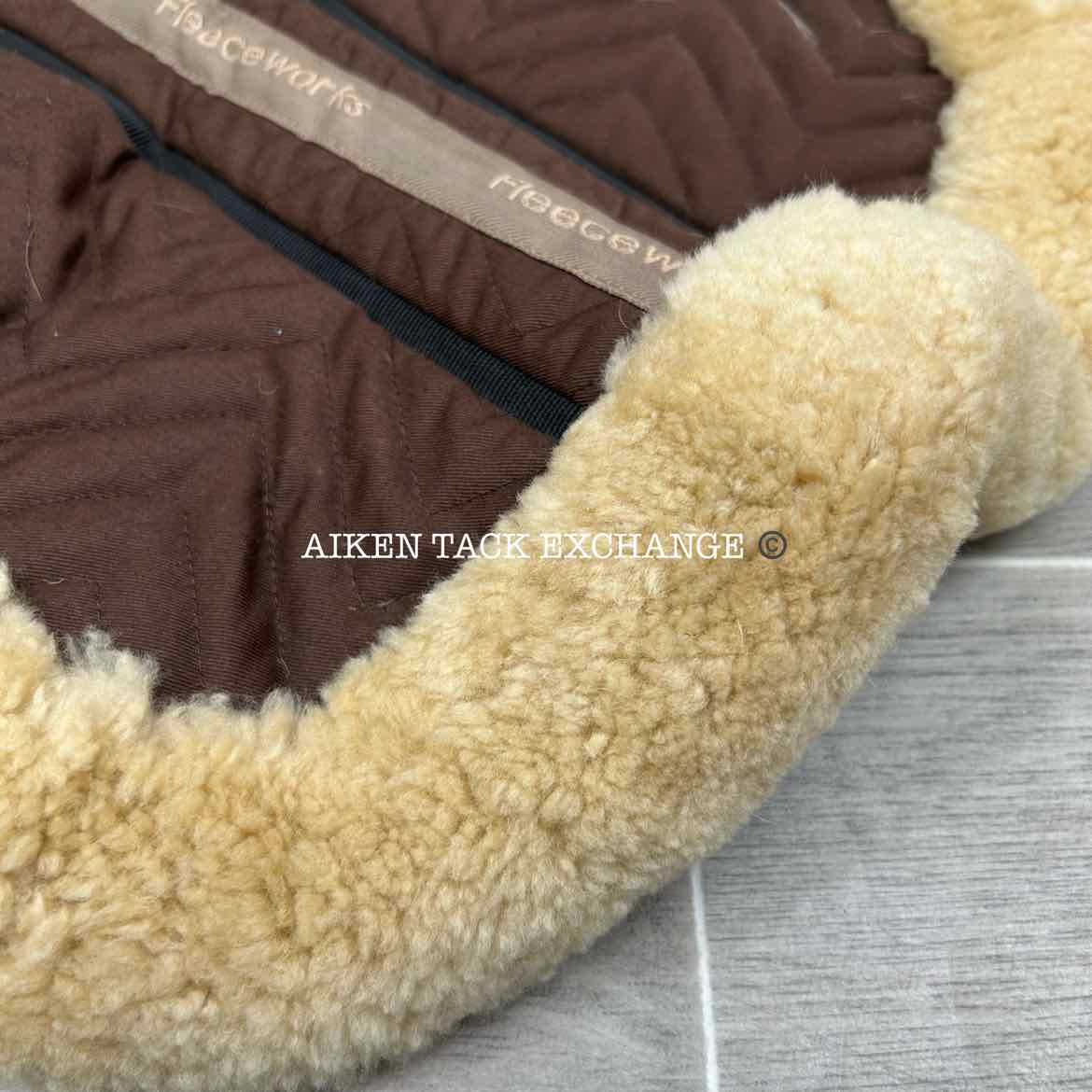 Fleeceworks FXK Rolled Edge Sheepskin Half Pad