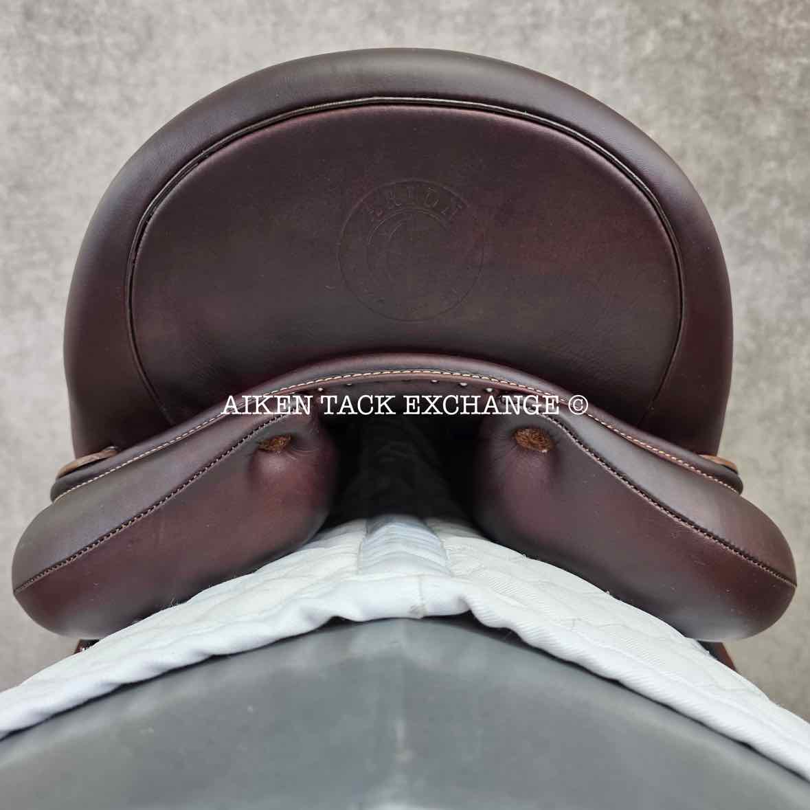 2022 Arion Monoflap Dressage Saddle, 18" Seat, 2A Flap, MW/W Tree, Foam Panels, Full Buffalo Leather