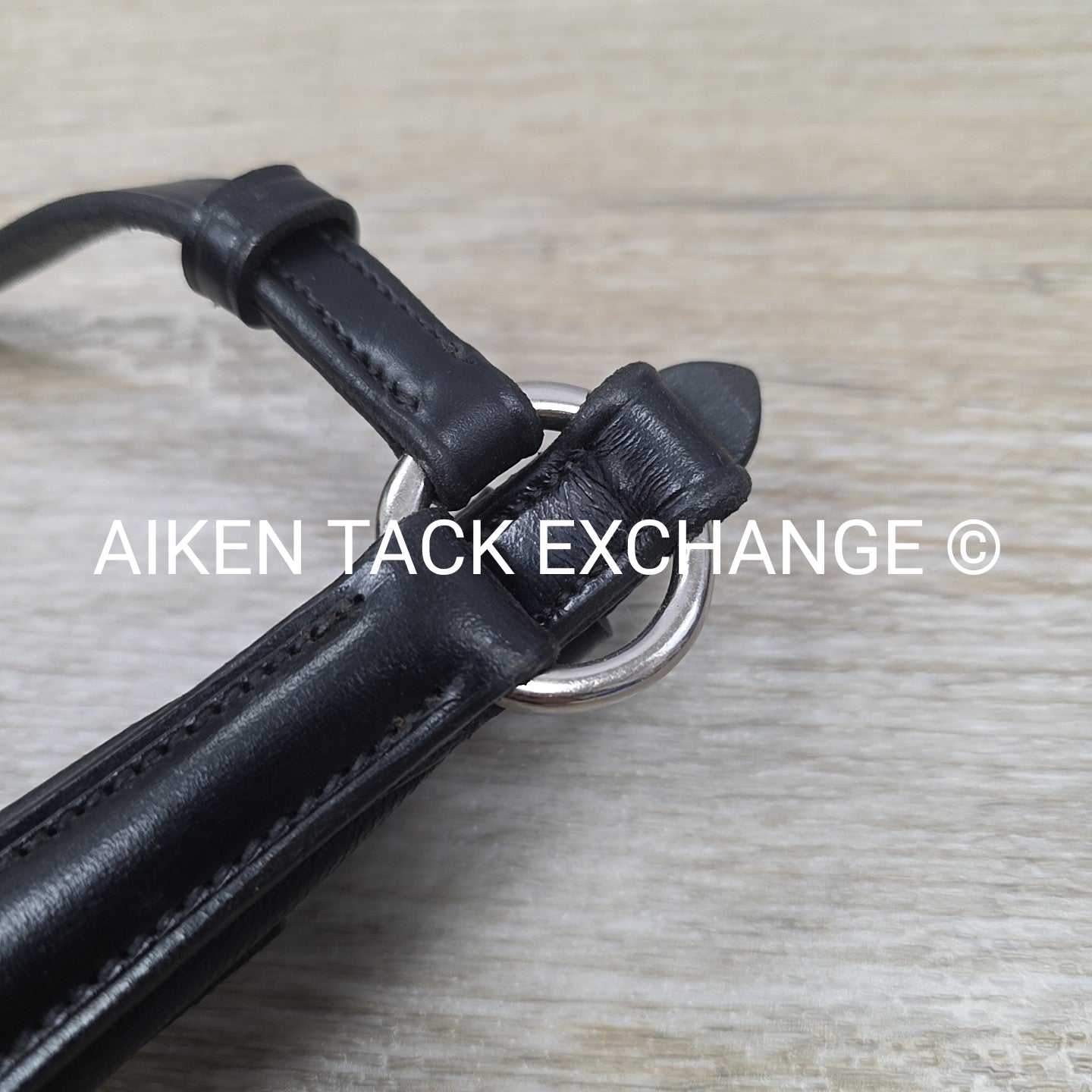 KL Select Red Barn Drop Noseband, Black, Size Cob
