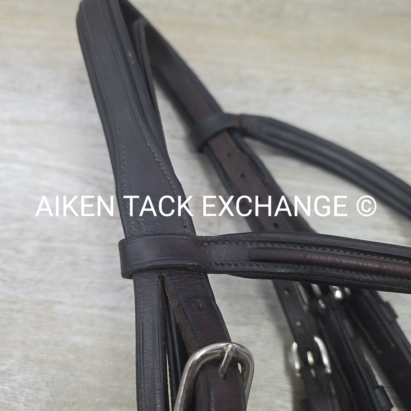 Vespucci Figure 8 Bridle, No Reins, Brown, Size Full