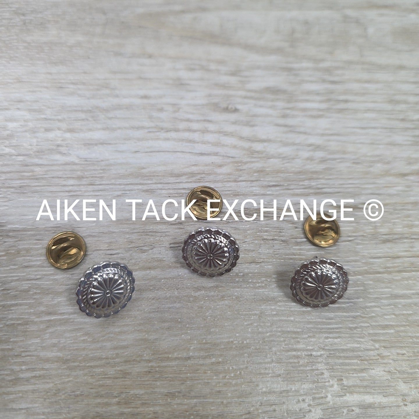 Silver Tie Tacks, Set of 3