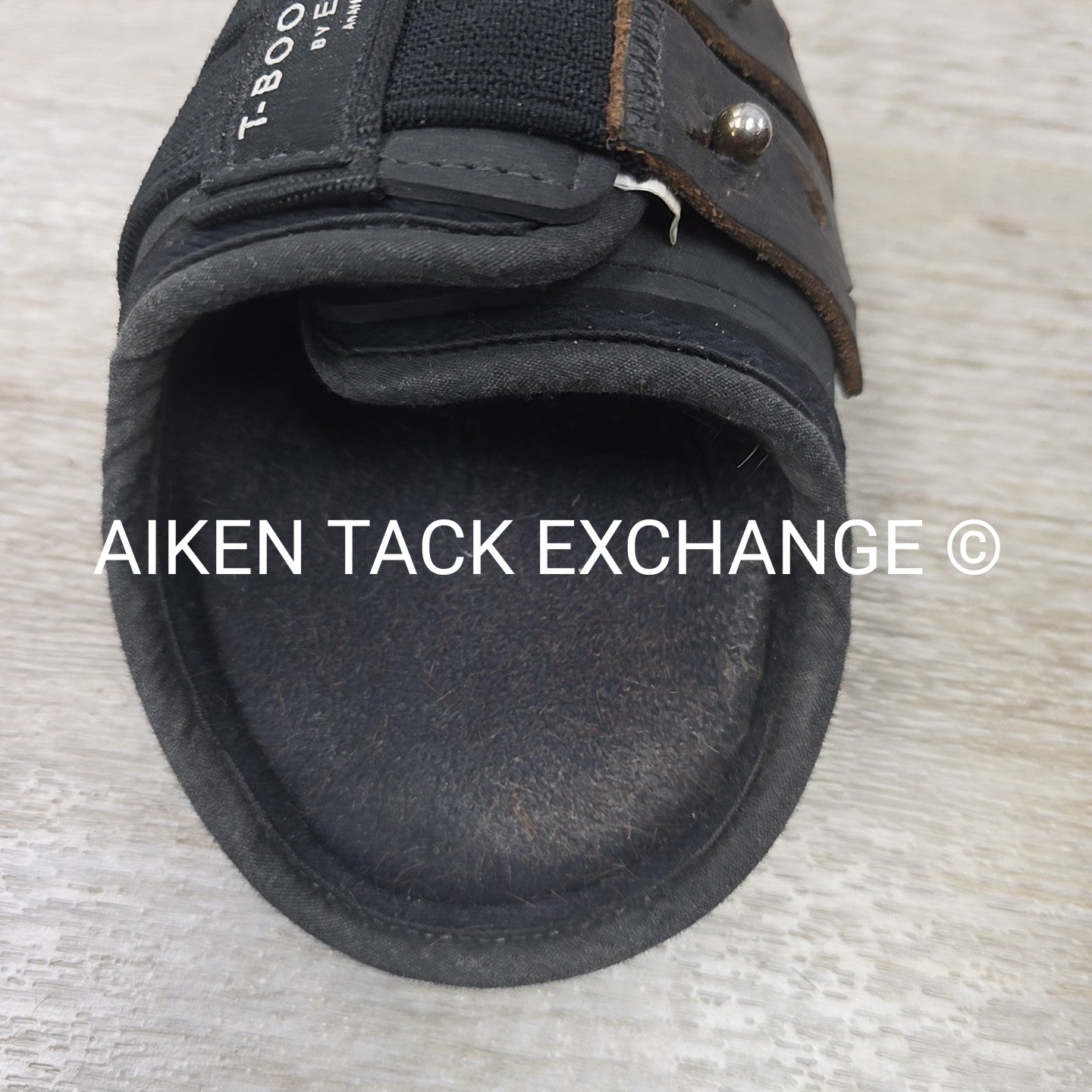 EquiFit T Boot Hind Fetlock Boots, Black, Size Medium