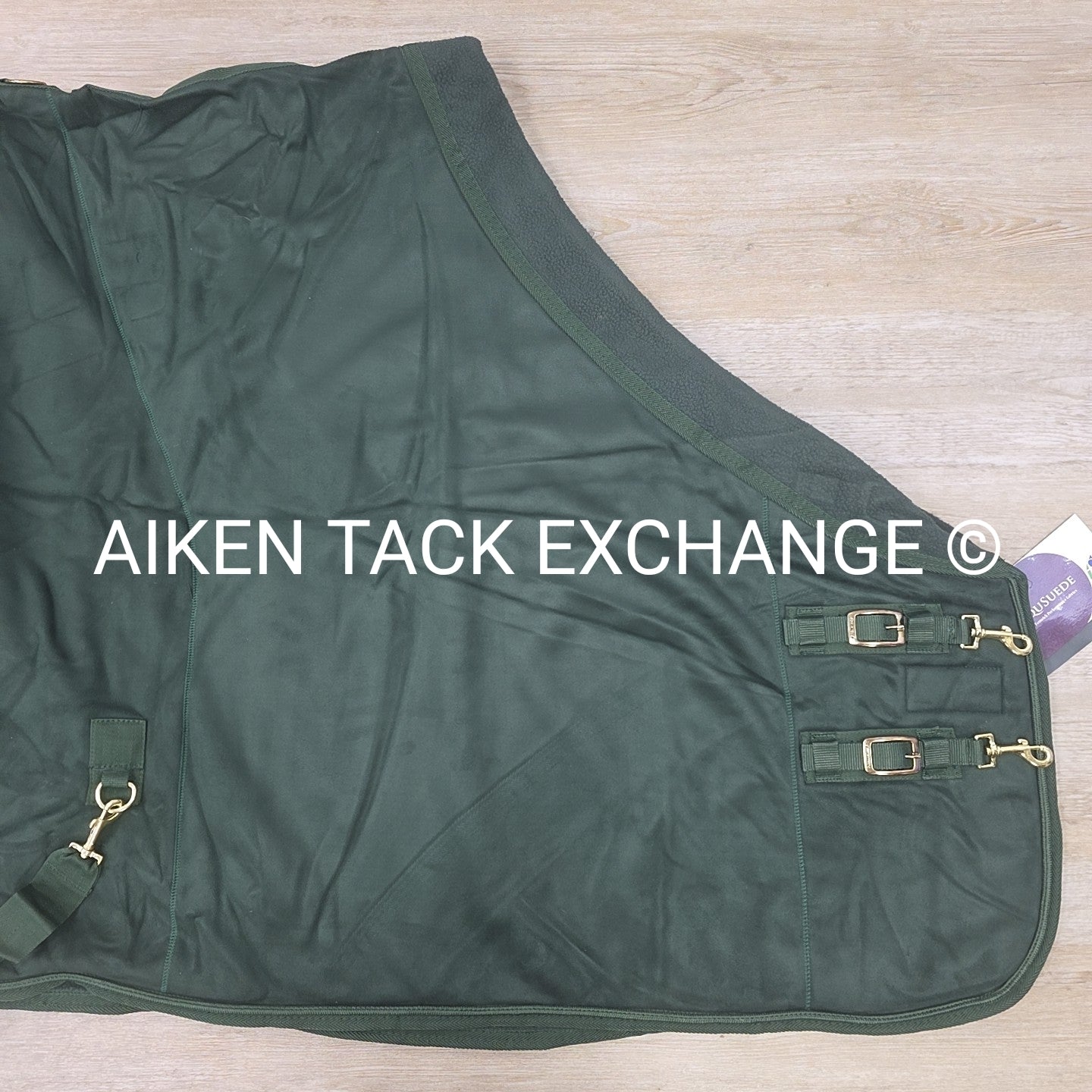 Fenwick Equestrian EquSuede Performance Cooler, Green, 86"