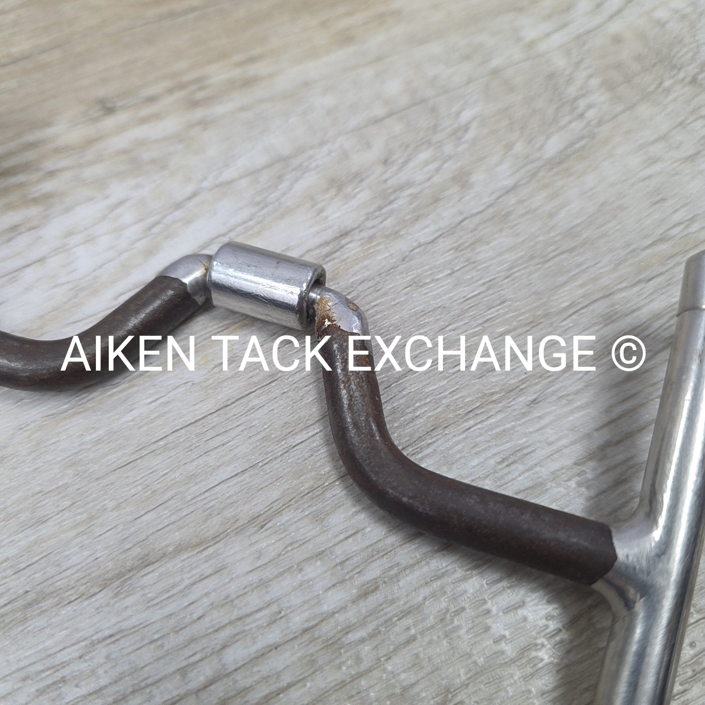 JKS Jay Shuttleworth D Ring Sweet Iron High Port Comfort Mouth Bit 5.25"