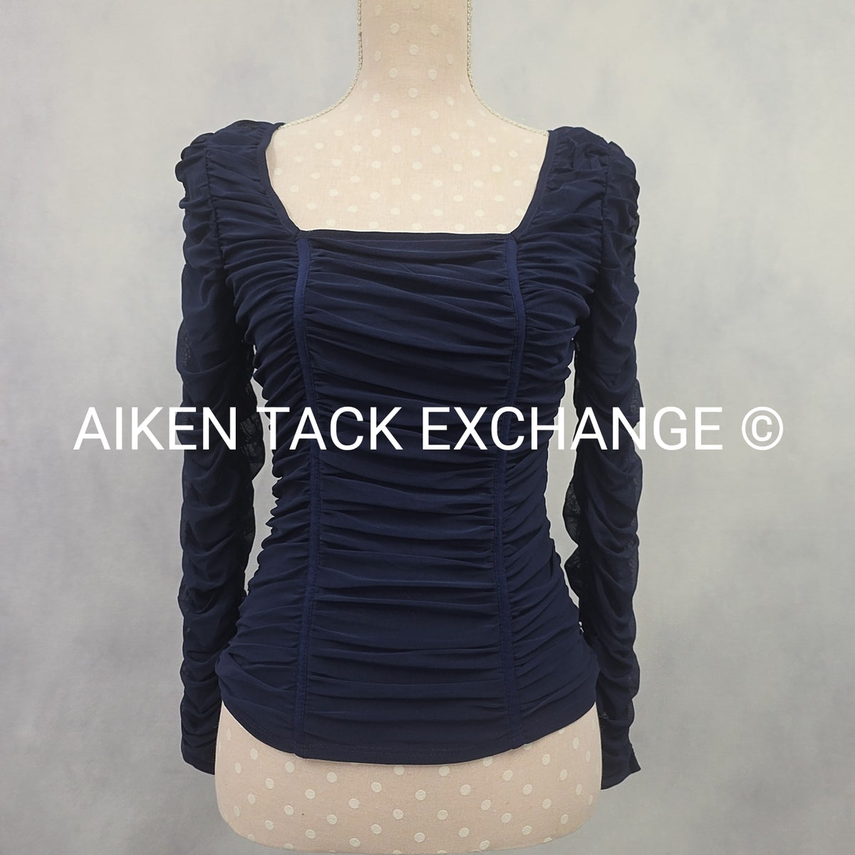 Venus Long Sleeve Mesh Top, Size X-Small