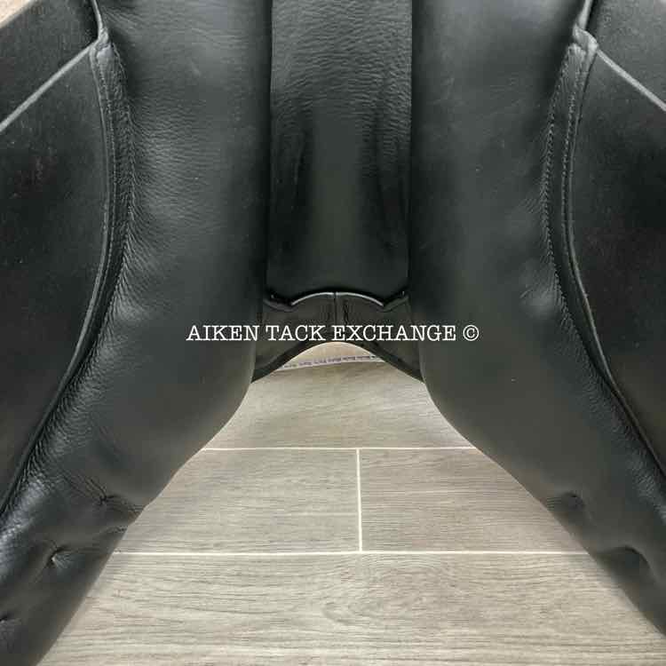 2003 Frank Baines Balance Zenith GPJ Saddle, 18" Seat, Extra Wide Hoop Tree, Wool Flocked Panels
