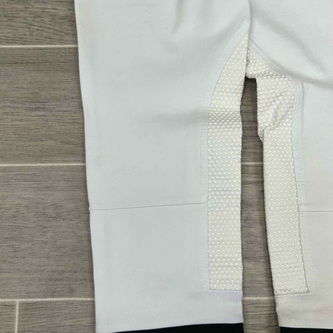 KAKI by Kathryn Hall Silicone Grip Knee Patch Breeches, Size 14