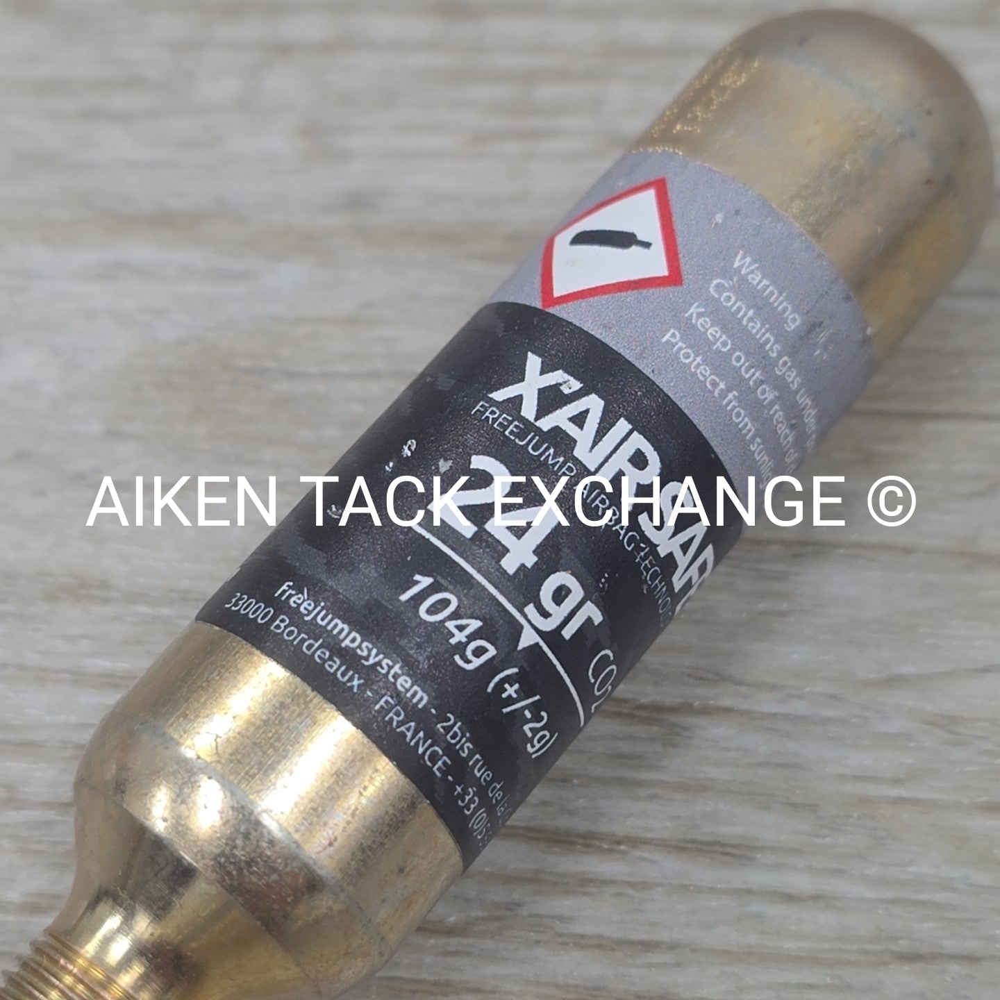 FreeJump X Air Safe Replacement Canister, 24gr for Medium Vests