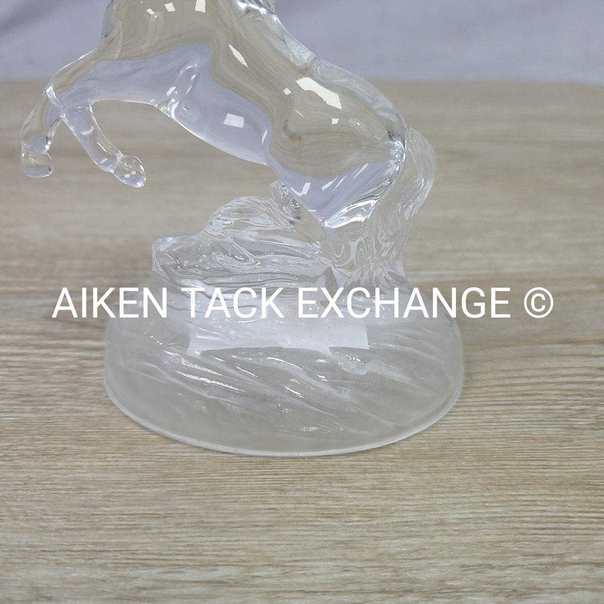 Cristal d'Arques Crystal Horse Figurine