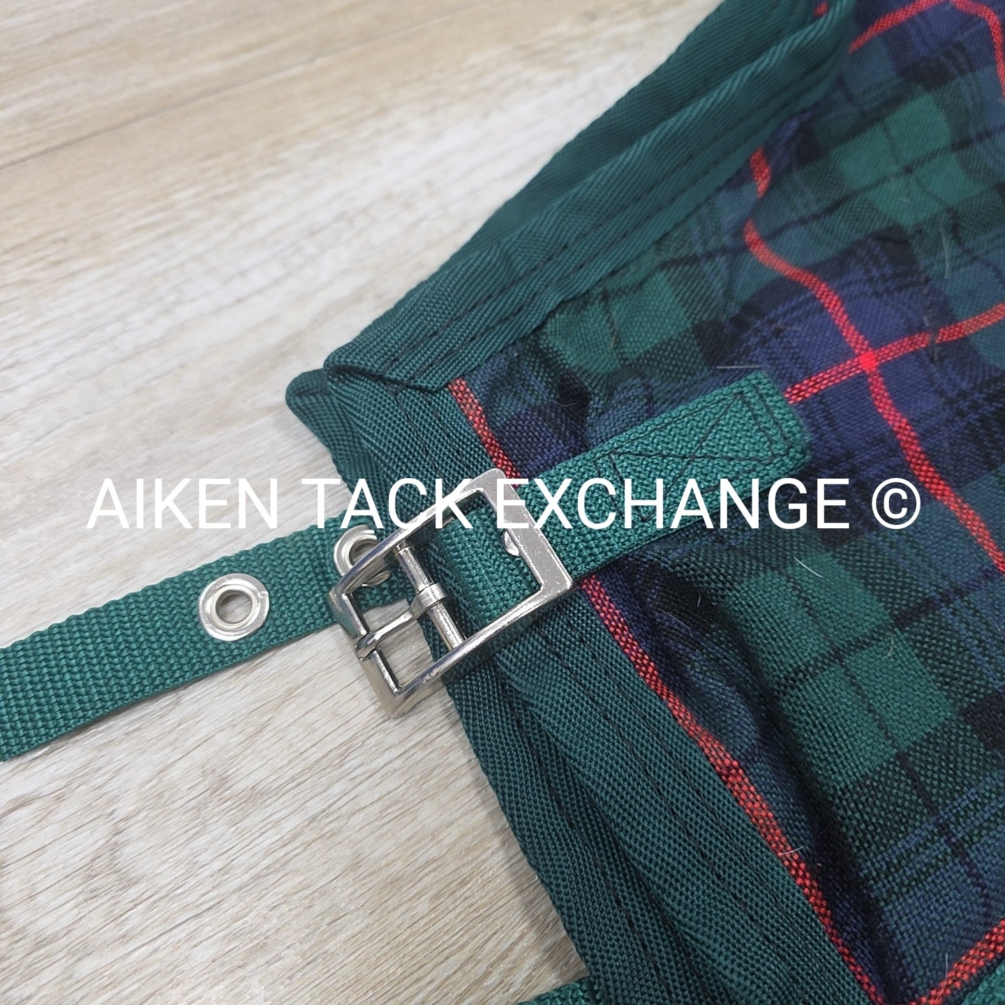 5/A Baker Original Tartan Plaid Stable Sheet, 80"